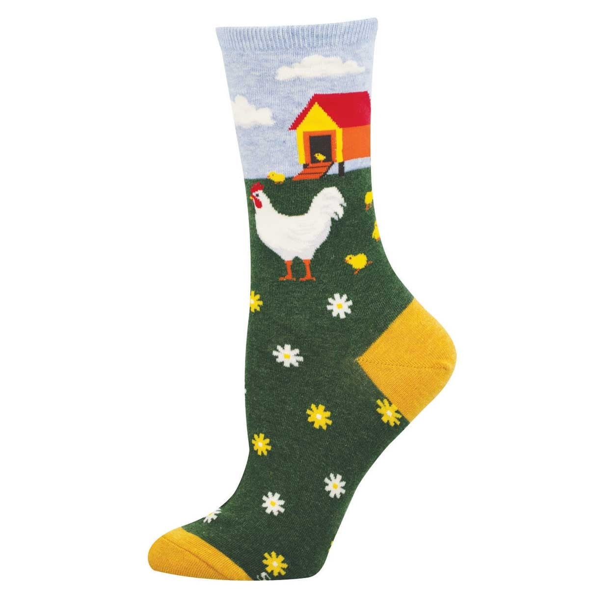 Chicken Coop Adult Socks