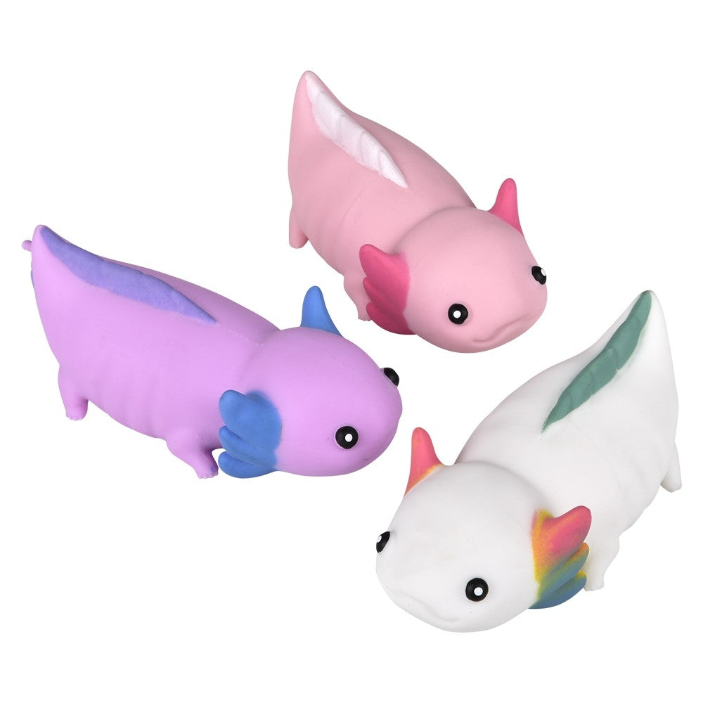 Stretch Squish Axolotl Fidget Toy