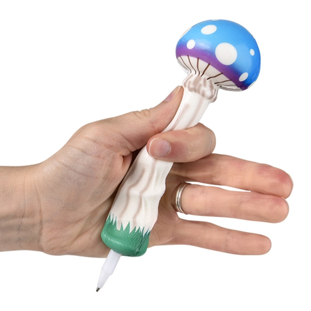 Squish Mushroom Fidget Toy Pen