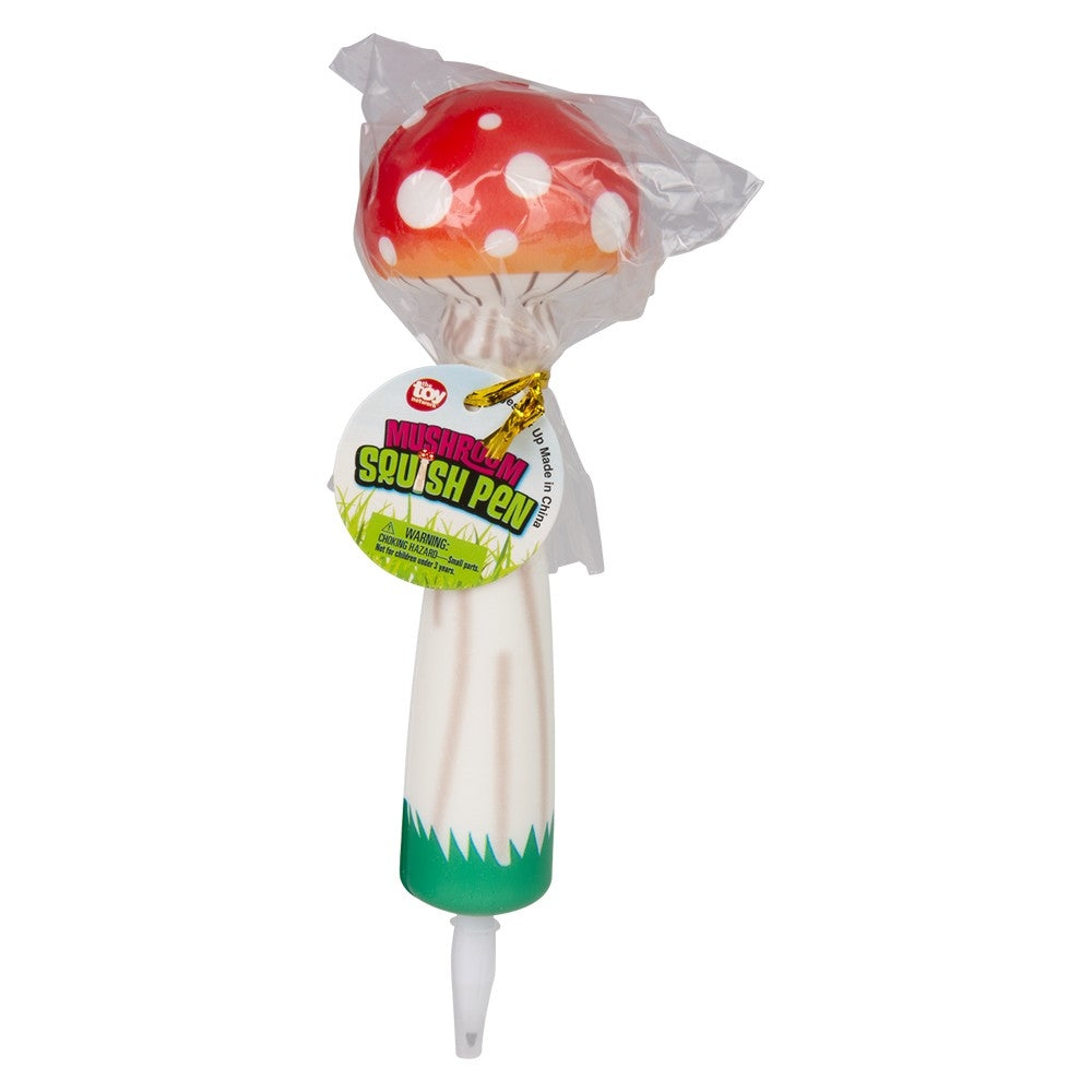 Squish Mushroom Fidget Toy Pen