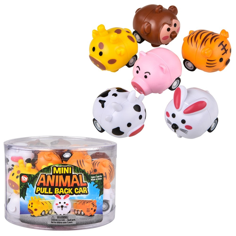 Mini Animal Pull Back Fidget Racer