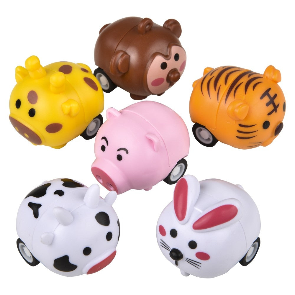 Mini Animal Pull Back Fidget Racer