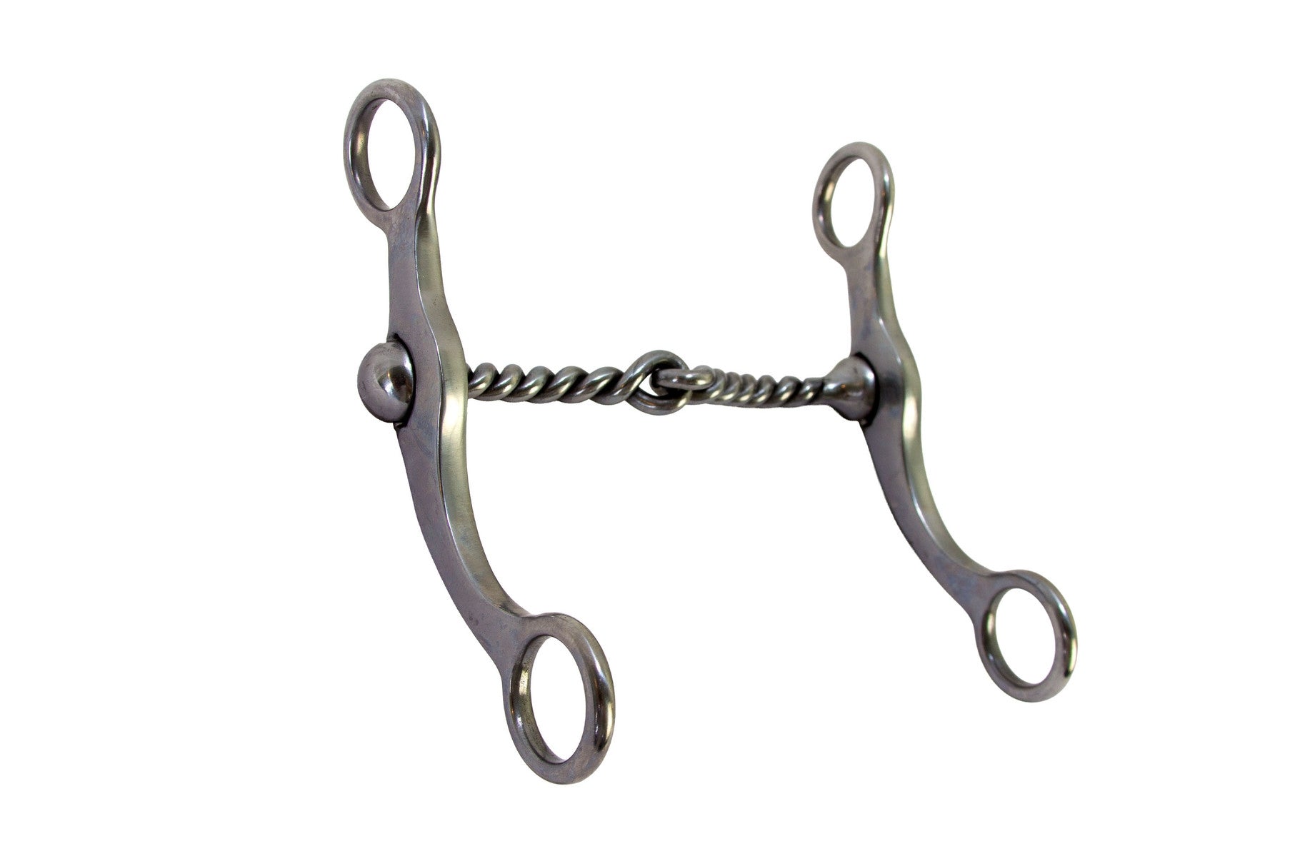 Essential Short Shank Twisted Snaffle Mouth Bit