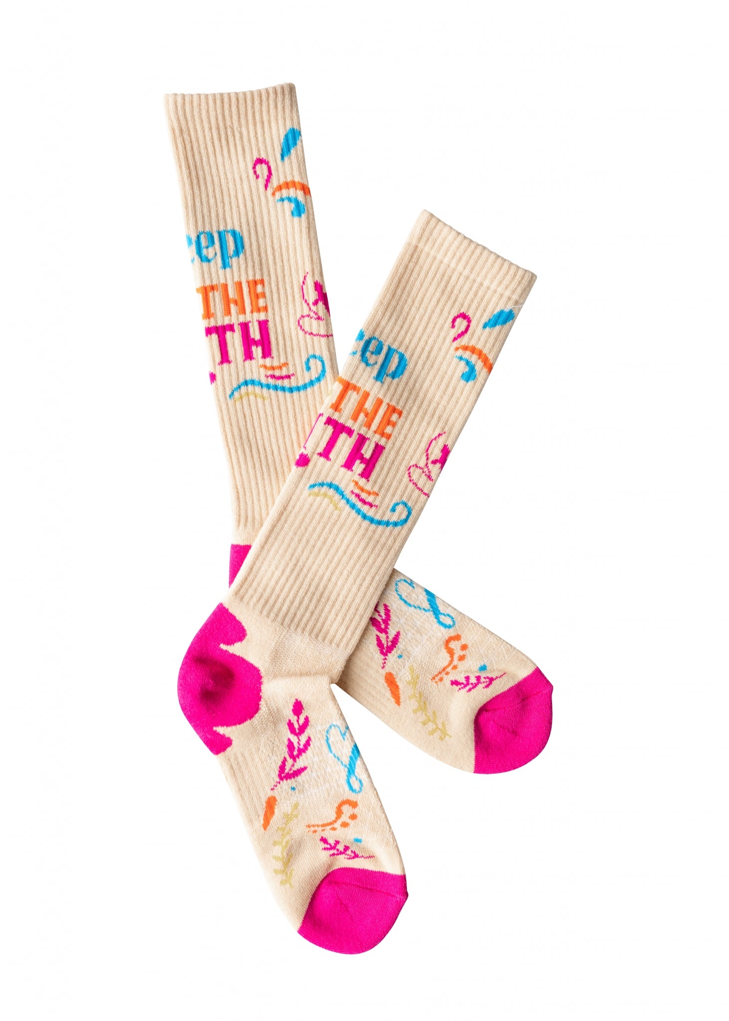 Lucky Chuck Keep The Faith Socks