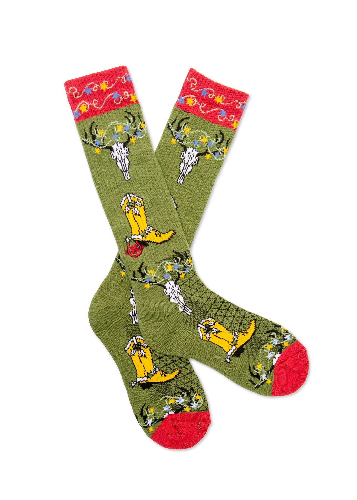 Lucky Chuck Get a Little Western Socks
