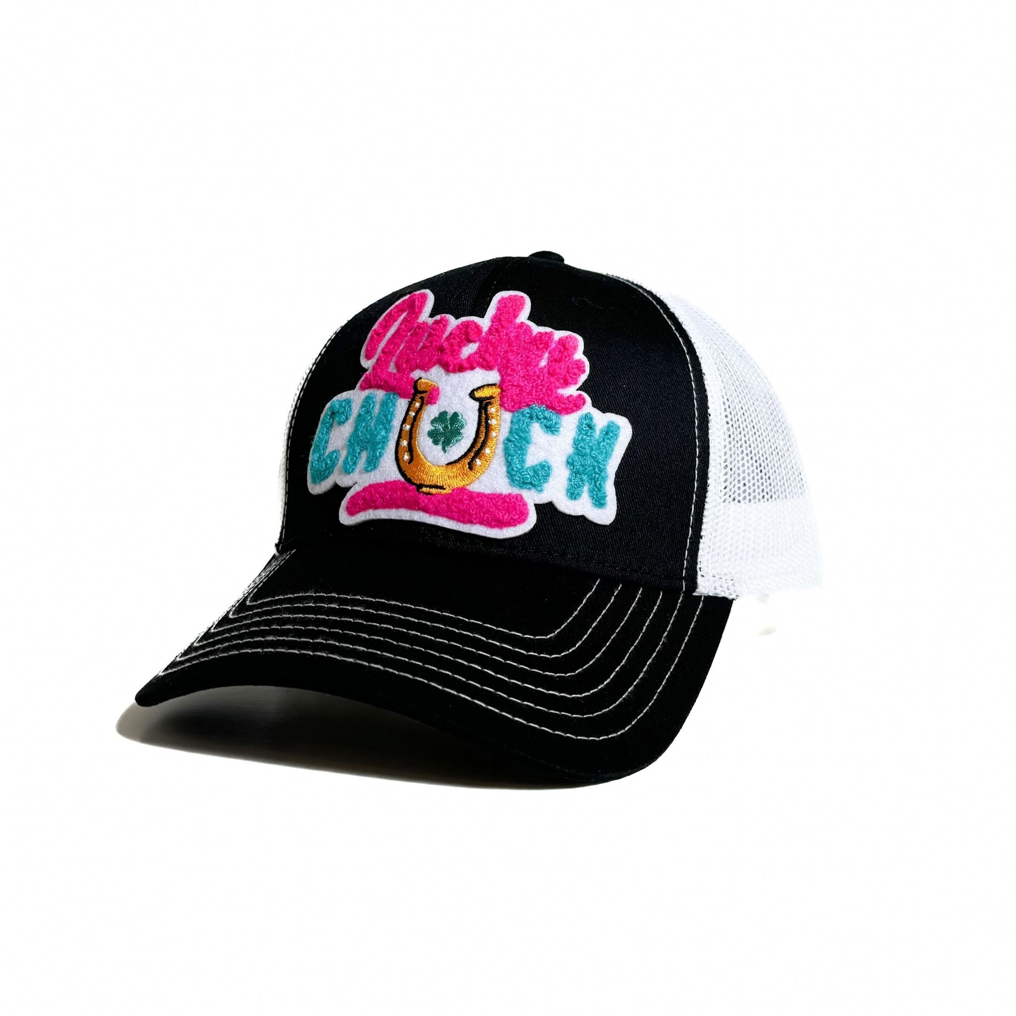 Lucky Chuck Lucky Chuck Logo Trucker Hat