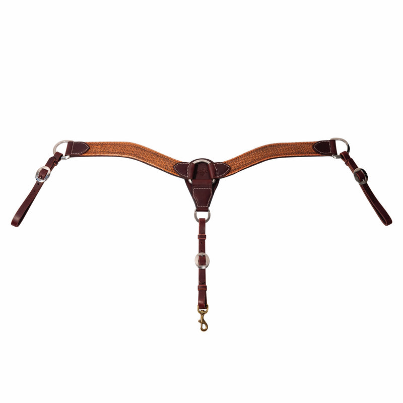 Schutz By Professionals Choice Hand Stamped Contoured Breast Collar - Windmill