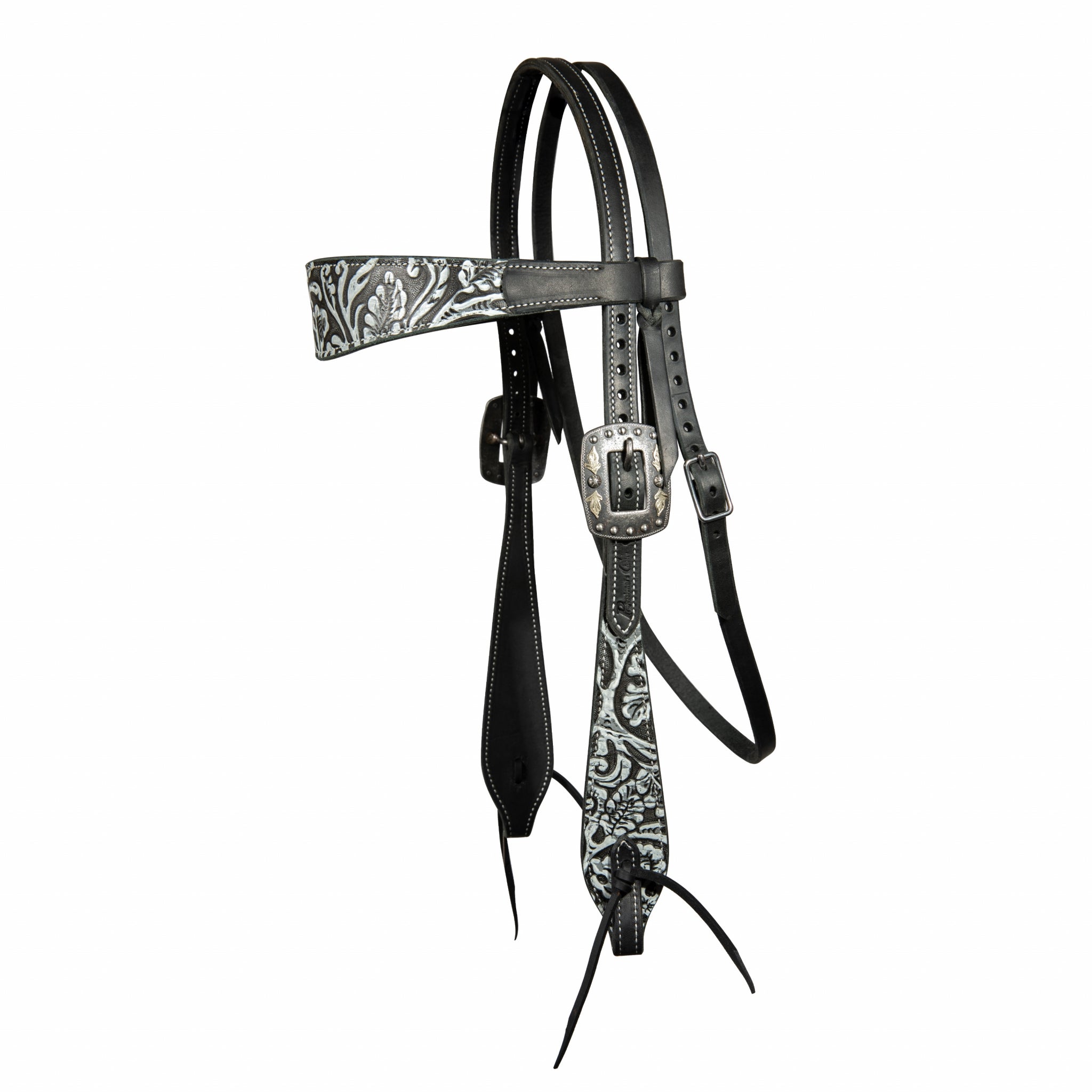 Professionals Choice Browband Swell Cheek Paisley Headstall