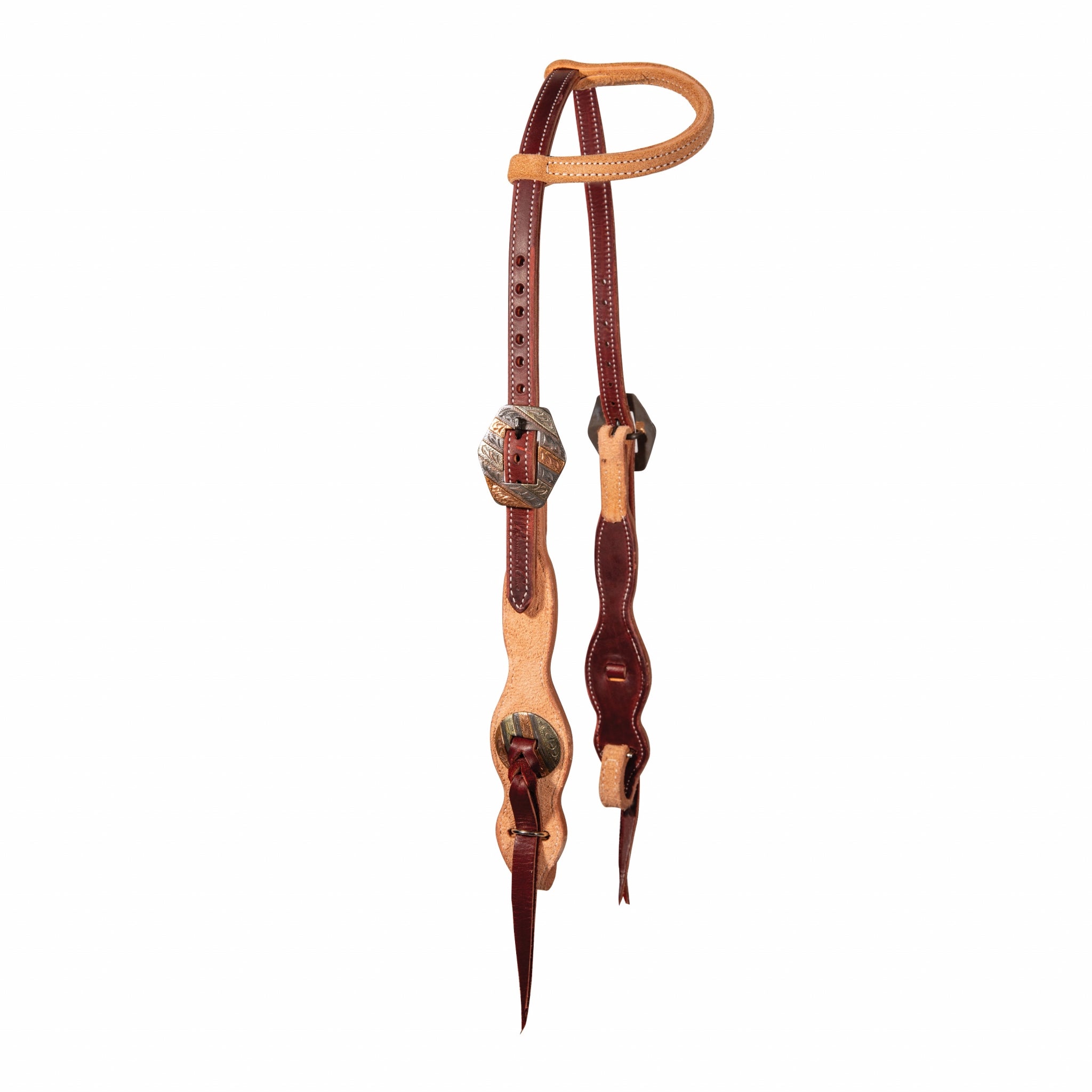 Schutz by Professionals Choice Two Tone Tassel Quick Change Headstall