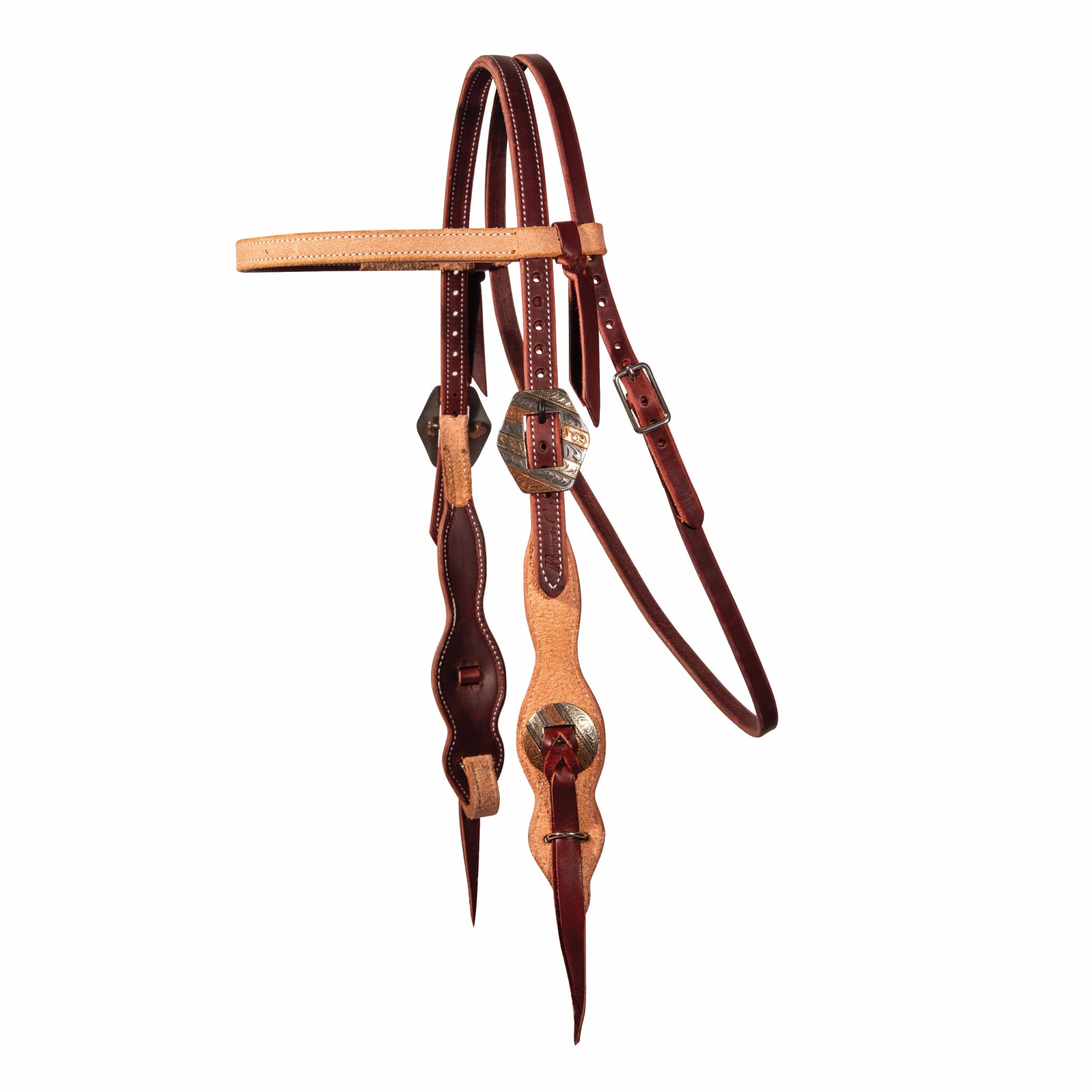 Schutz by Professionals Choice Two Tone Tassel Quick Change Headstall