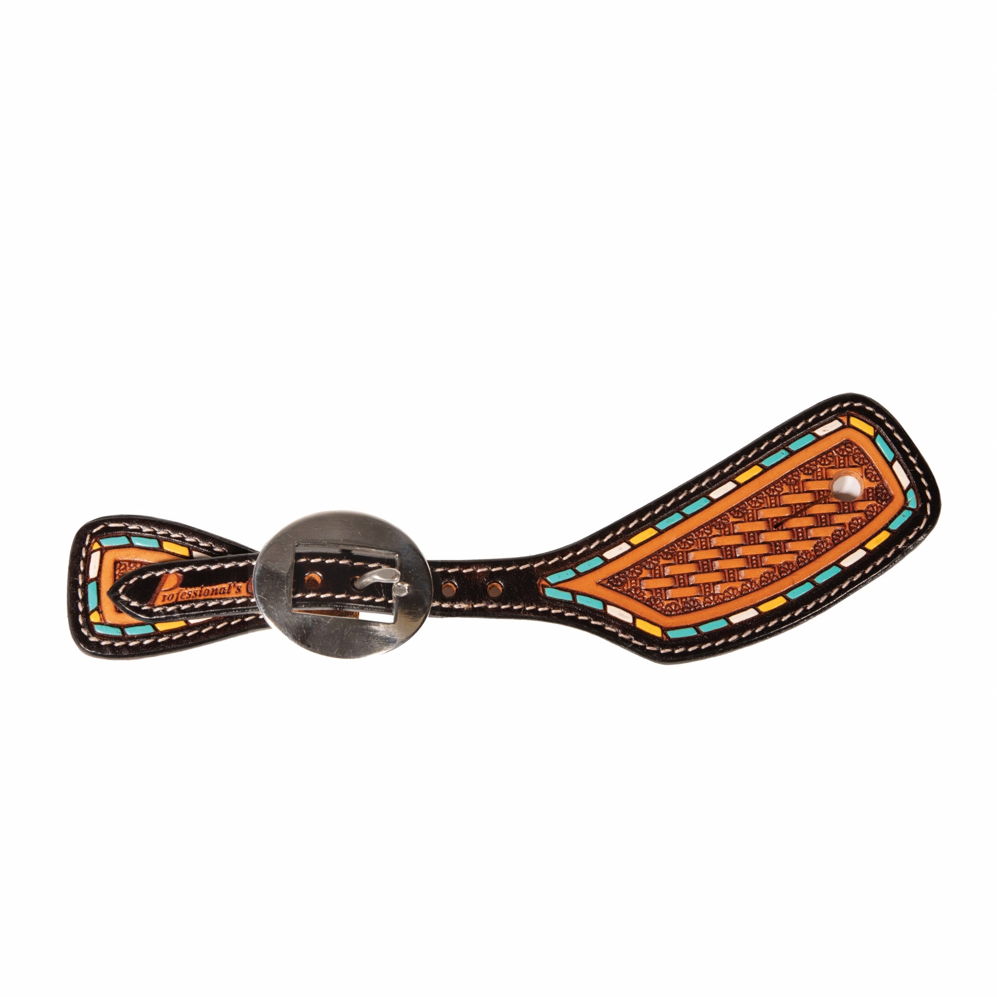 Professionals Choice Basket Stamp Spur Strap