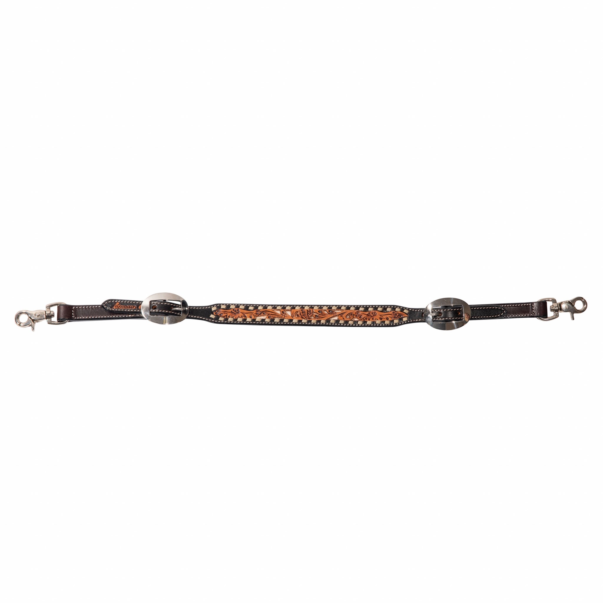 Professionals Choice Buckstitched Filigree Wither Strap