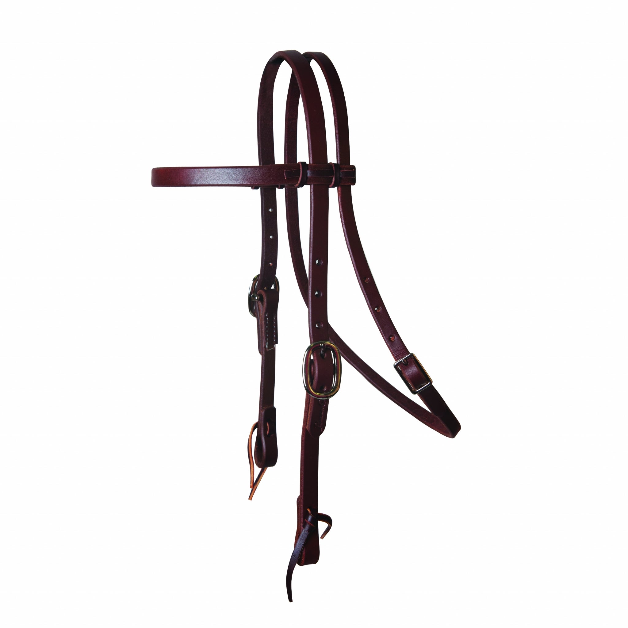 Professionals Choice Ranch 5/8" Browband Headstall with Feather Buckles