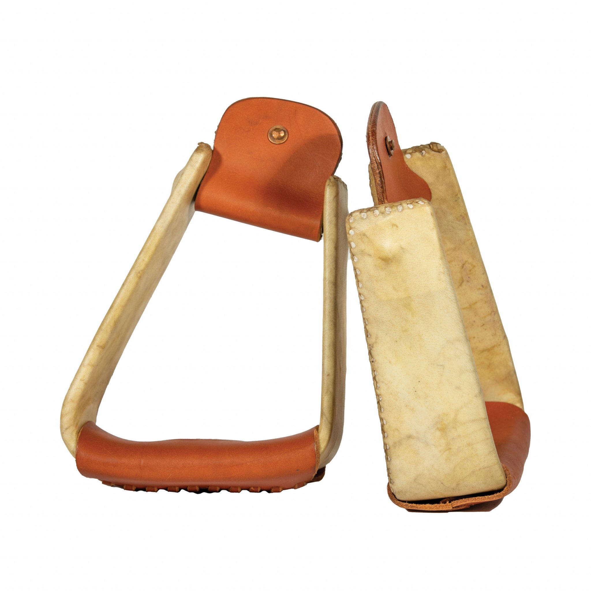 Professionals Choice Rawhide Slant Stirrup