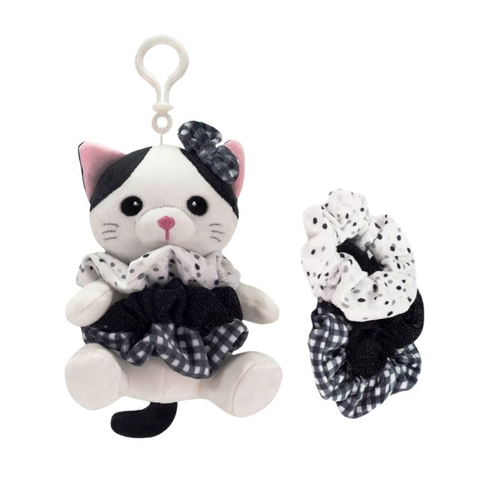 Scrunch Bunch Kitty Cat Clip with Scrunchies
