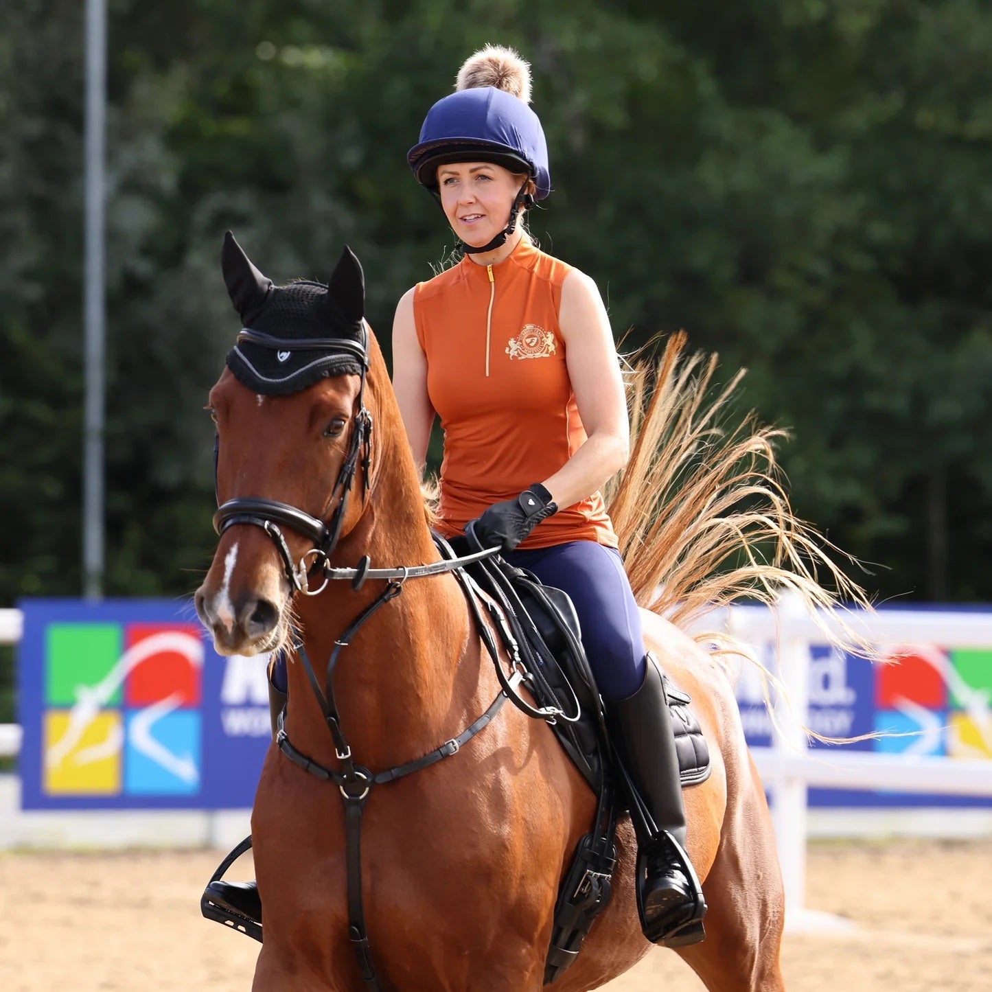 Shires Aubrion Team Sleeveless Base Layer
