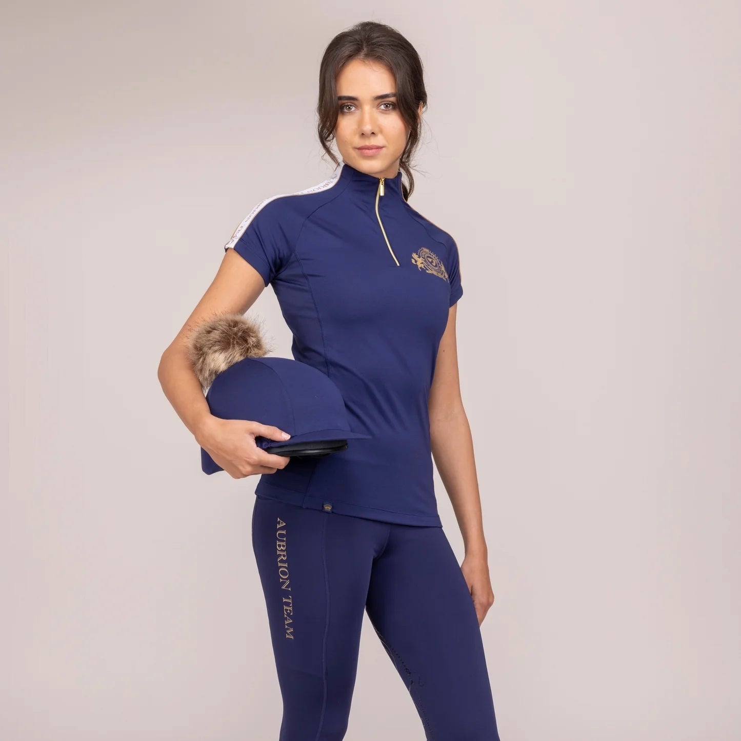 Shires Aubrion Team Short Sleeve Base Layer