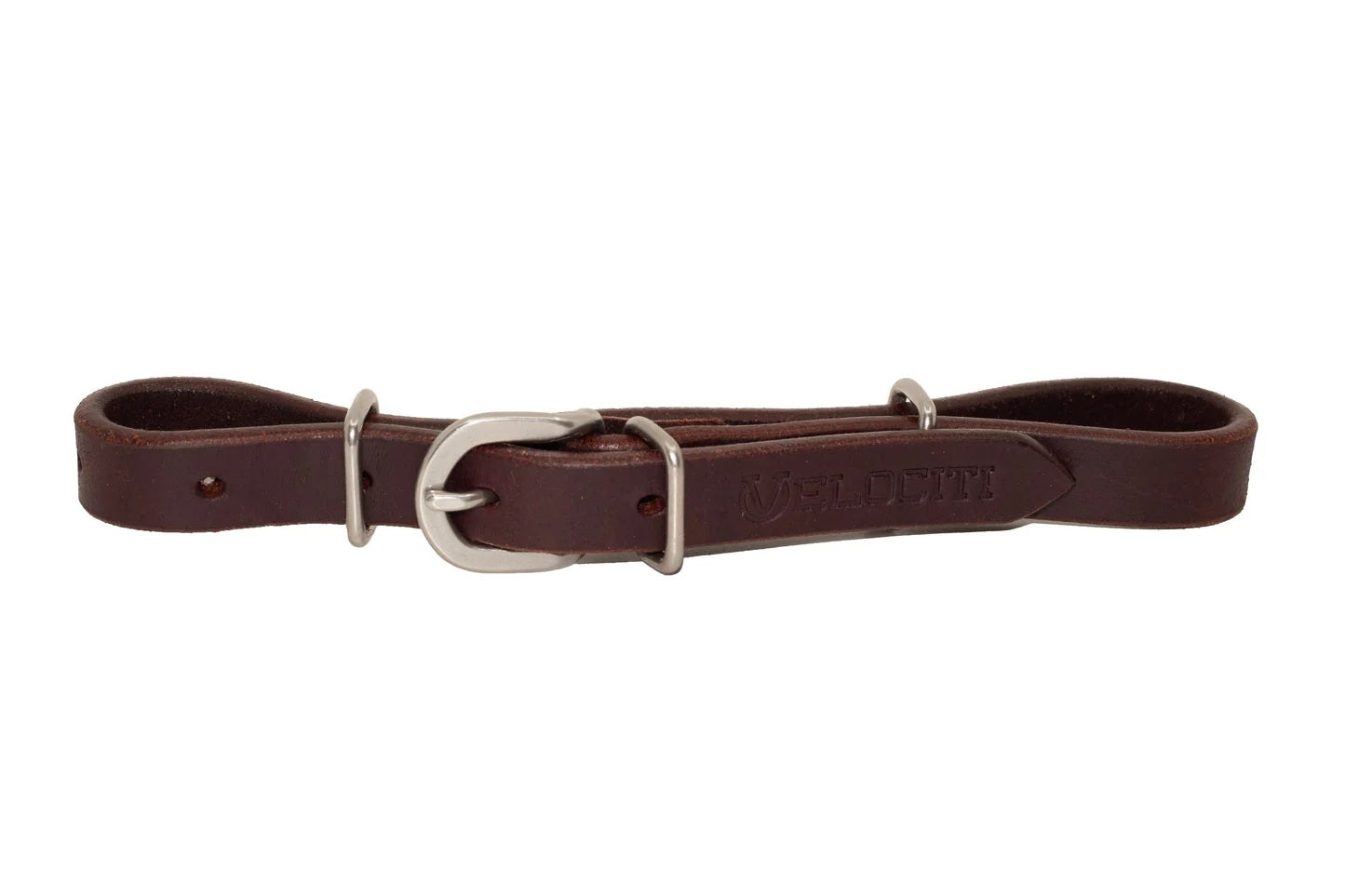 Shires Velociti Leather Curb