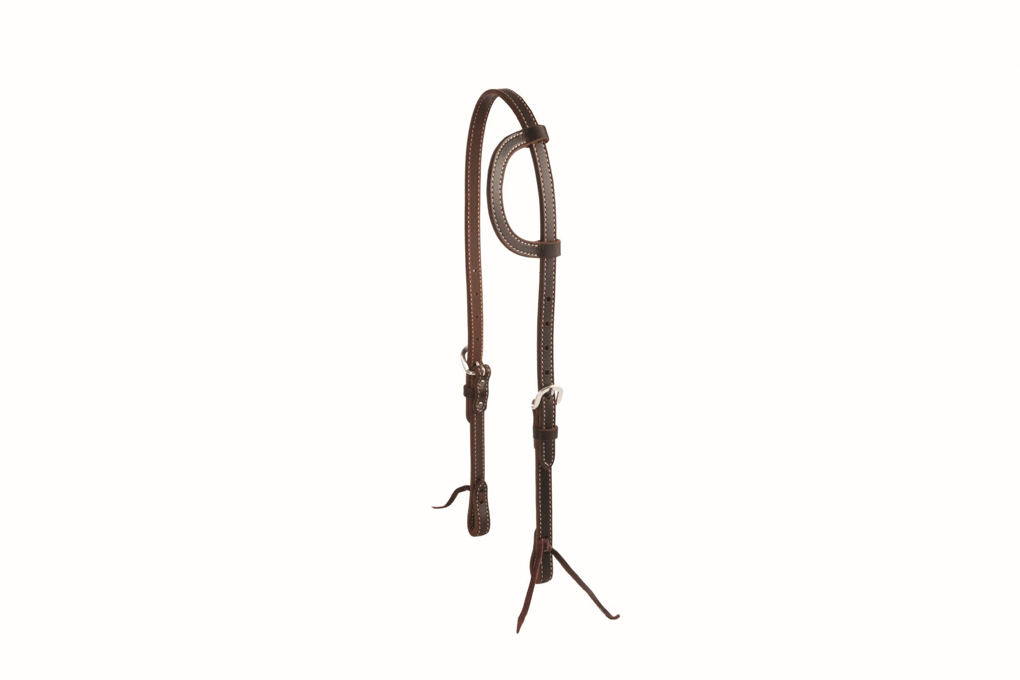 Weaver Buffalo Leather Sliding Ear Headstall
