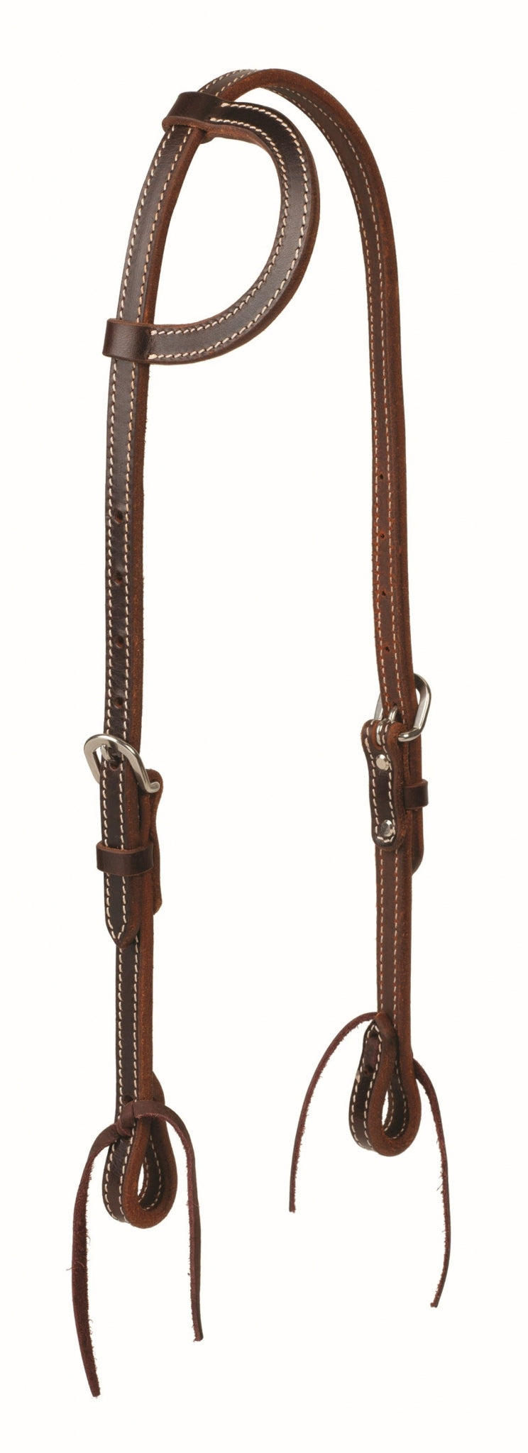 Weaver Buffalo Leather Sliding Ear Headstall