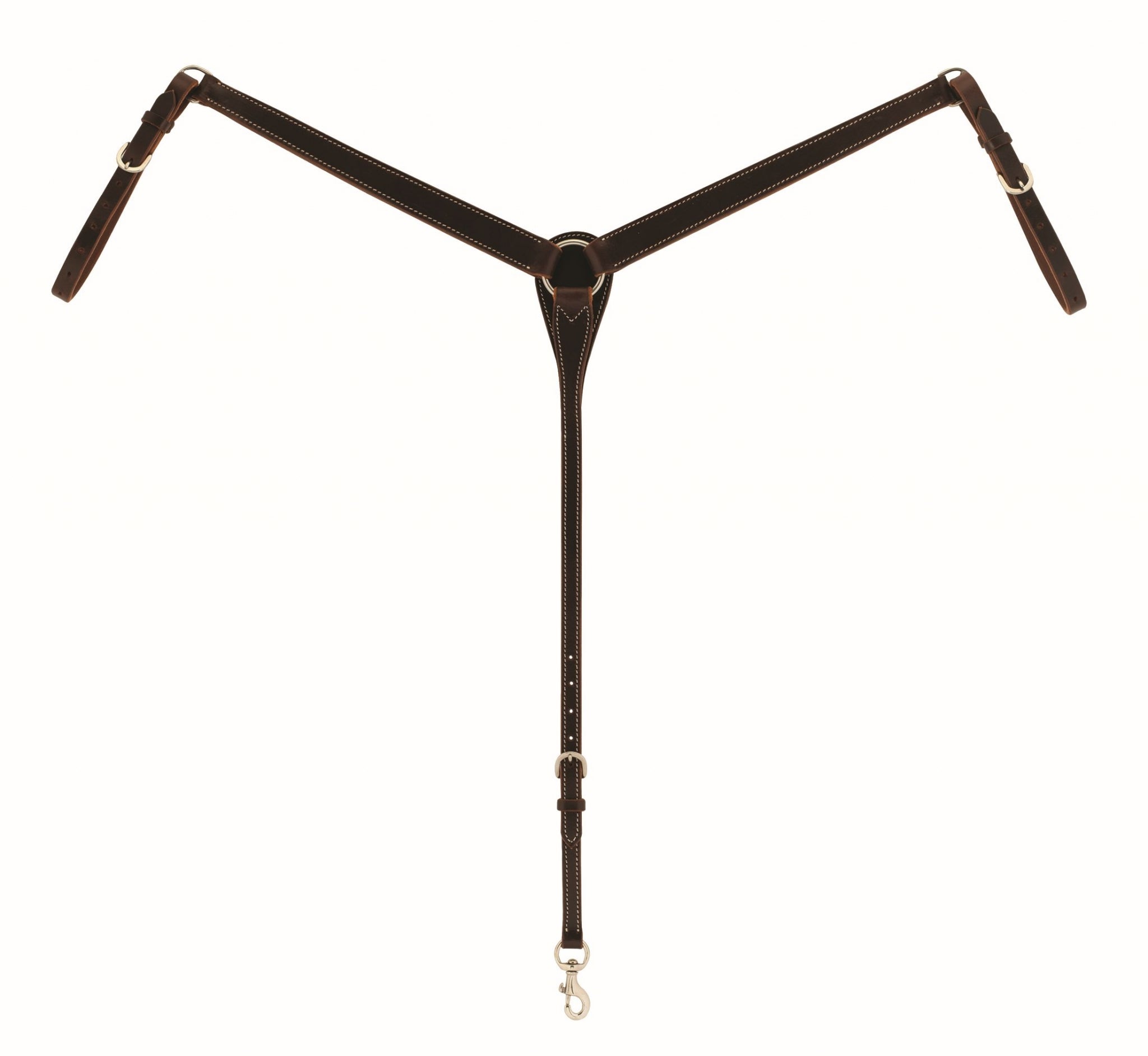 Weaver Buffalo Leather Contour Breast Collar