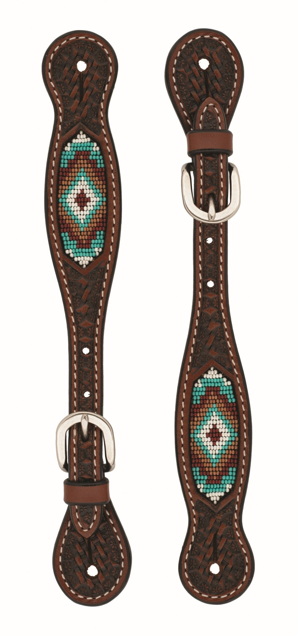 Weaver Beaded Spur Straps
