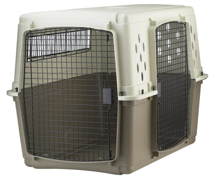 Pet Lodge Double Door Plastic Dog Crate