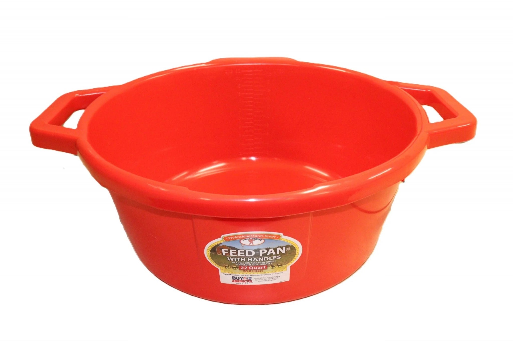 Little Giant Feed Pan with Handles