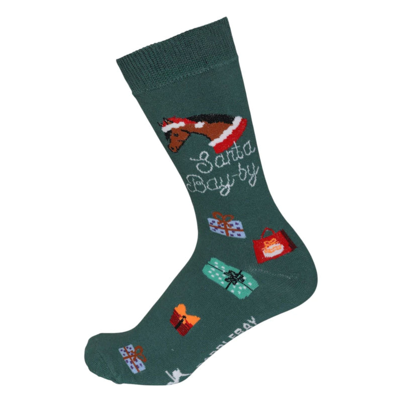 Dapplebay Santa Bay-by Knit Crew Socks