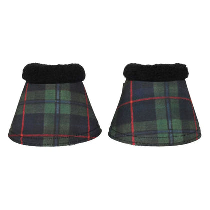 Dapplebay Holiday Plaid Bell Boots