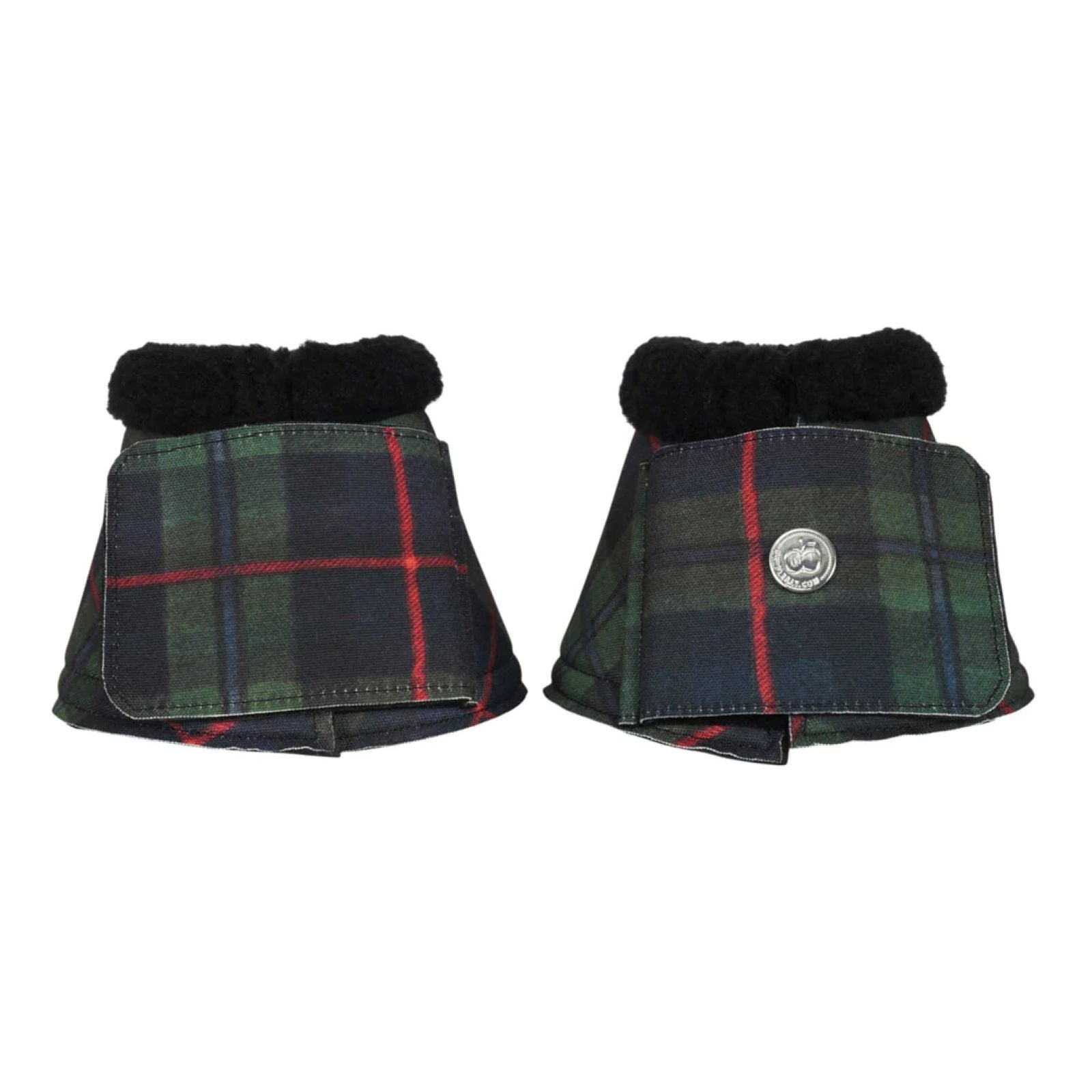 Dapplebay Holiday Plaid Bell Boots