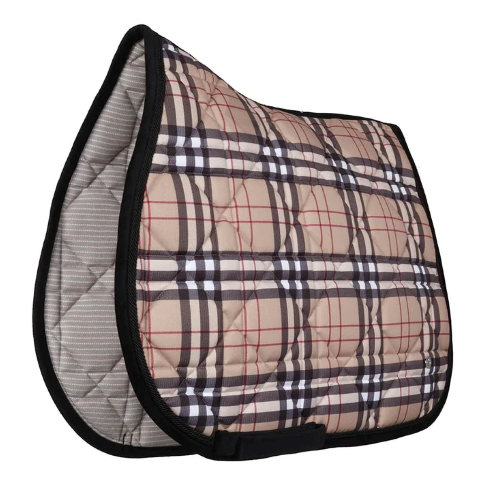 Dapplebay Holiday Plaid Jump Saddle Pad