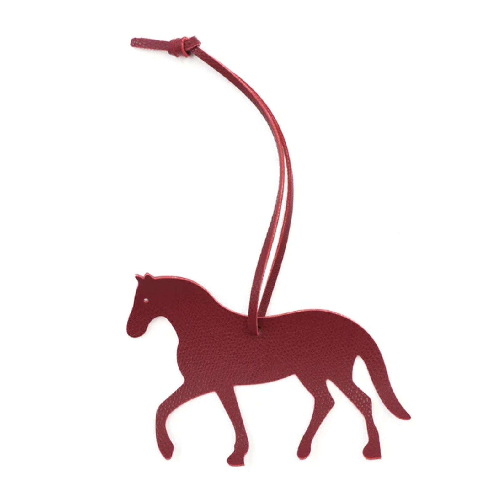 AWST Int'l Horse Bag Charm-Vegan leather