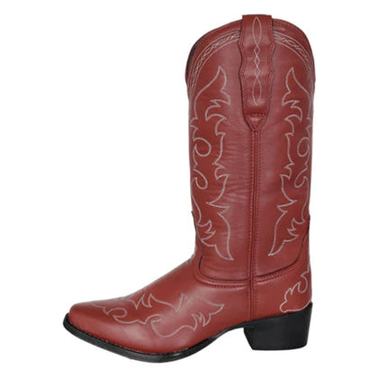 TuffRider Ladies Snip Toe Paris Embroidered Western Boots