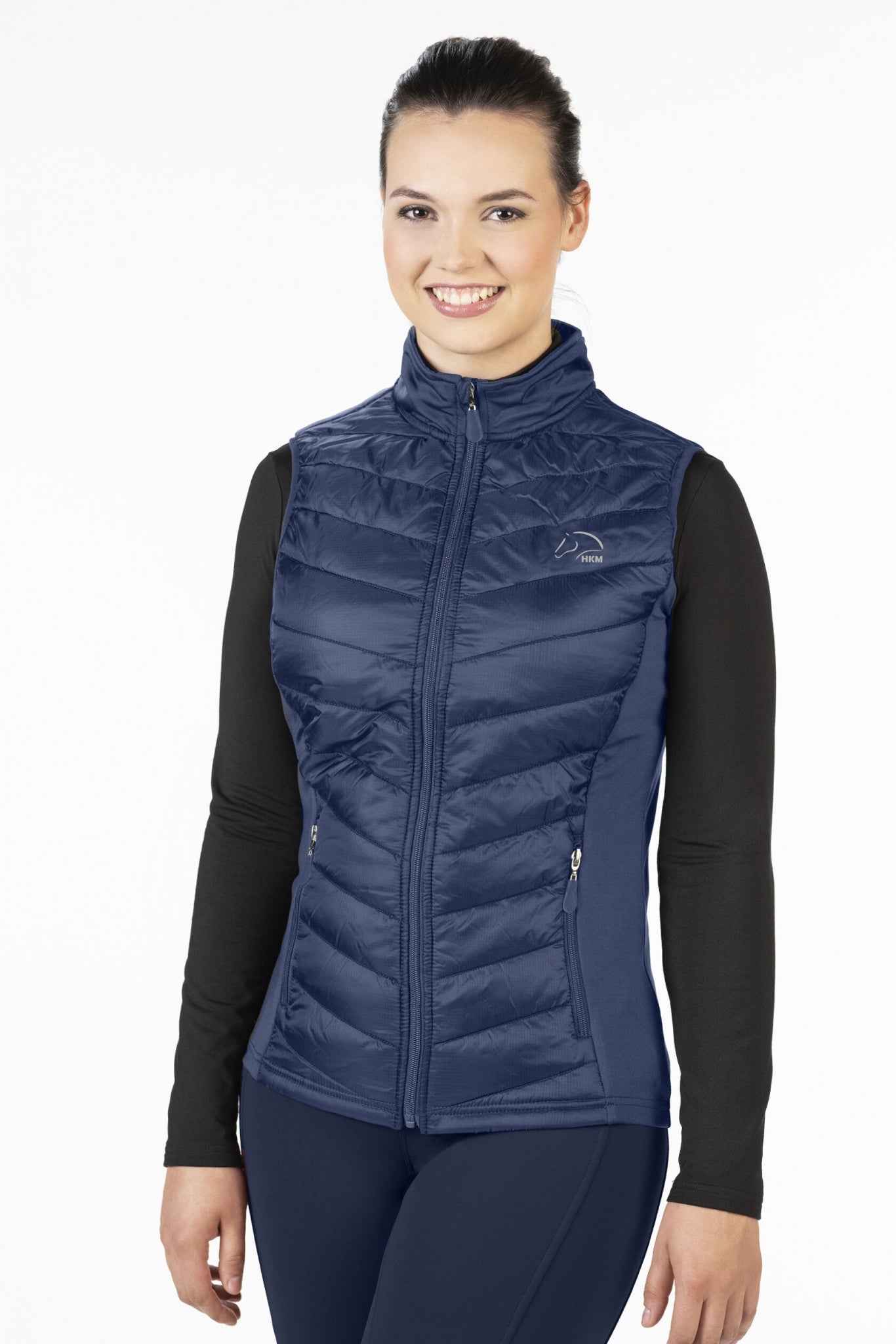 HKM Ladies Basel Jersey/Nylon Vest
