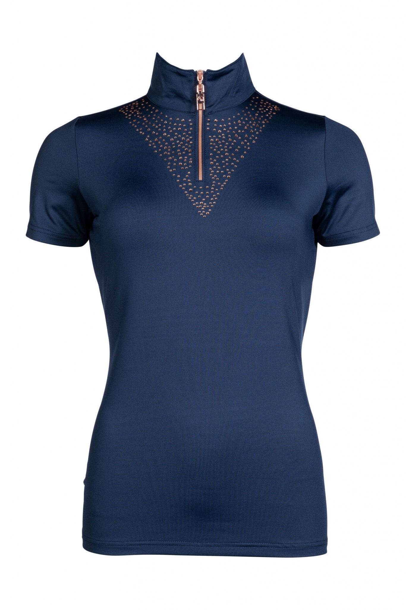 HKM Ladies Rosegold Glamour Functional Shirt