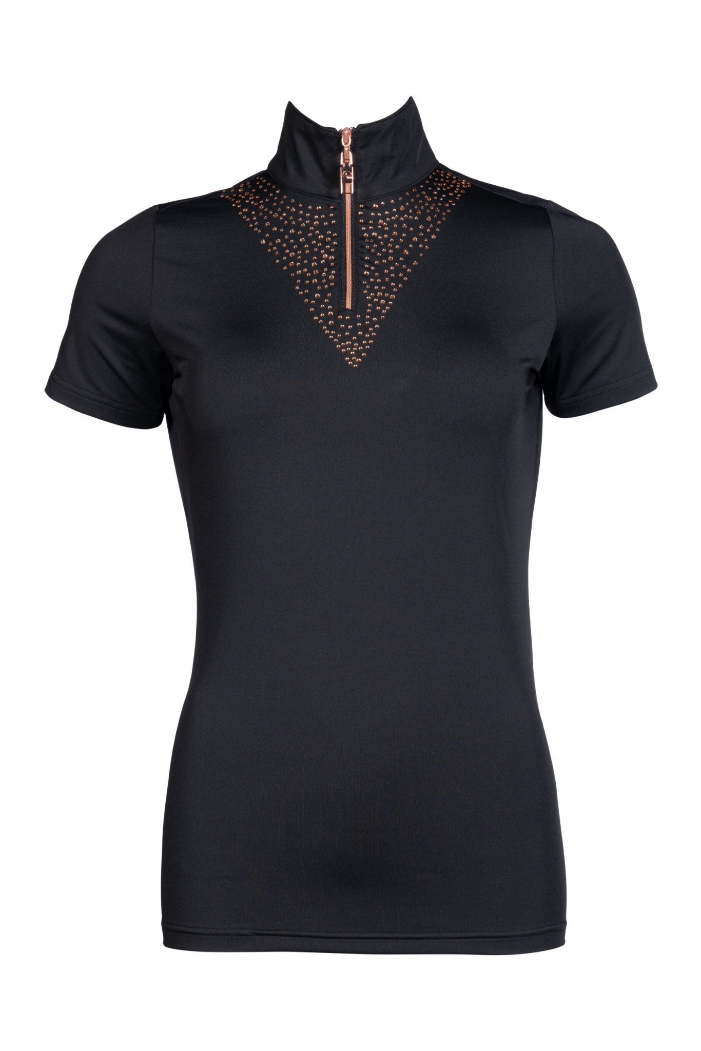 HKM Ladies Rosegold Glamour Functional Shirt