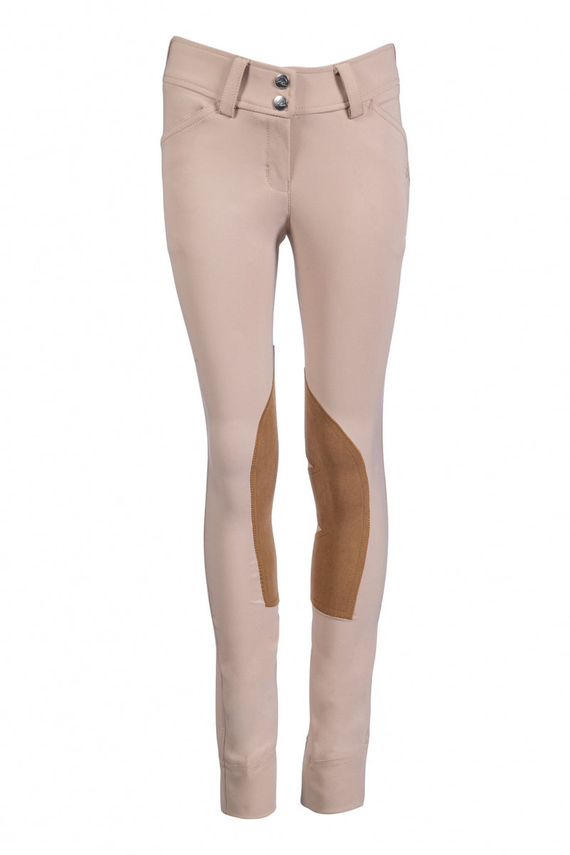 HKM Kids Hunter Ii Alos Knee Patch Jodhpur Riding Breeches