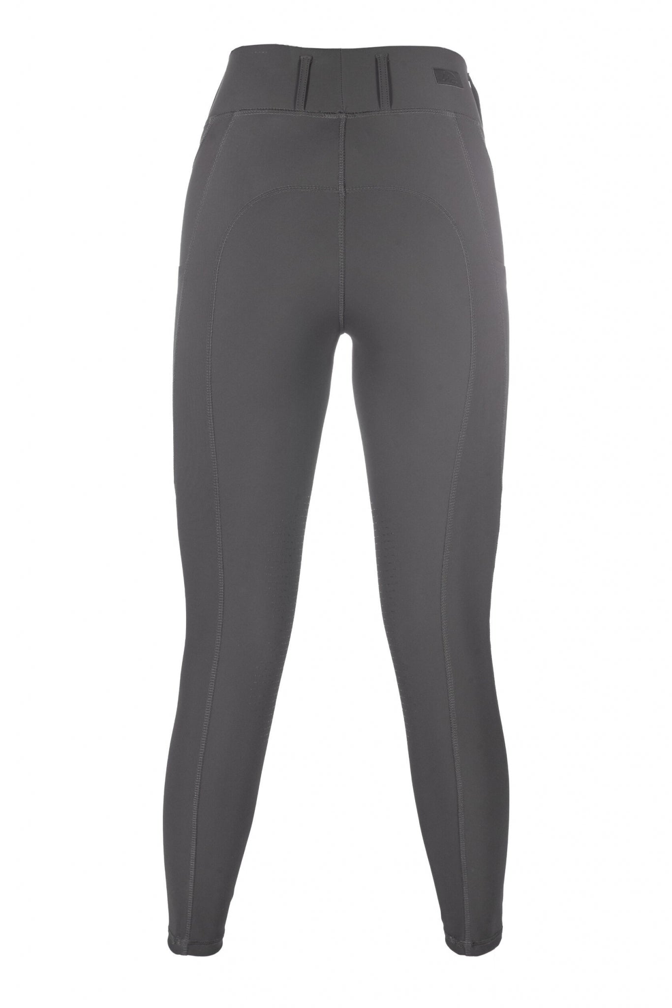 HKM Ladies Jil High Waist Sil. Knee Patch Riding Leggings