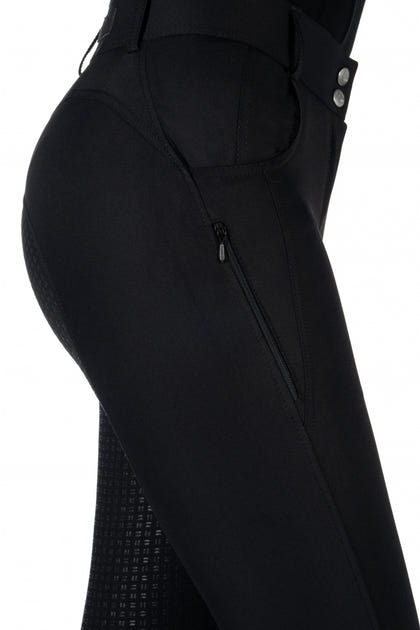HKM Ladies Ari Mid Rise Full Seat Riding Breeches