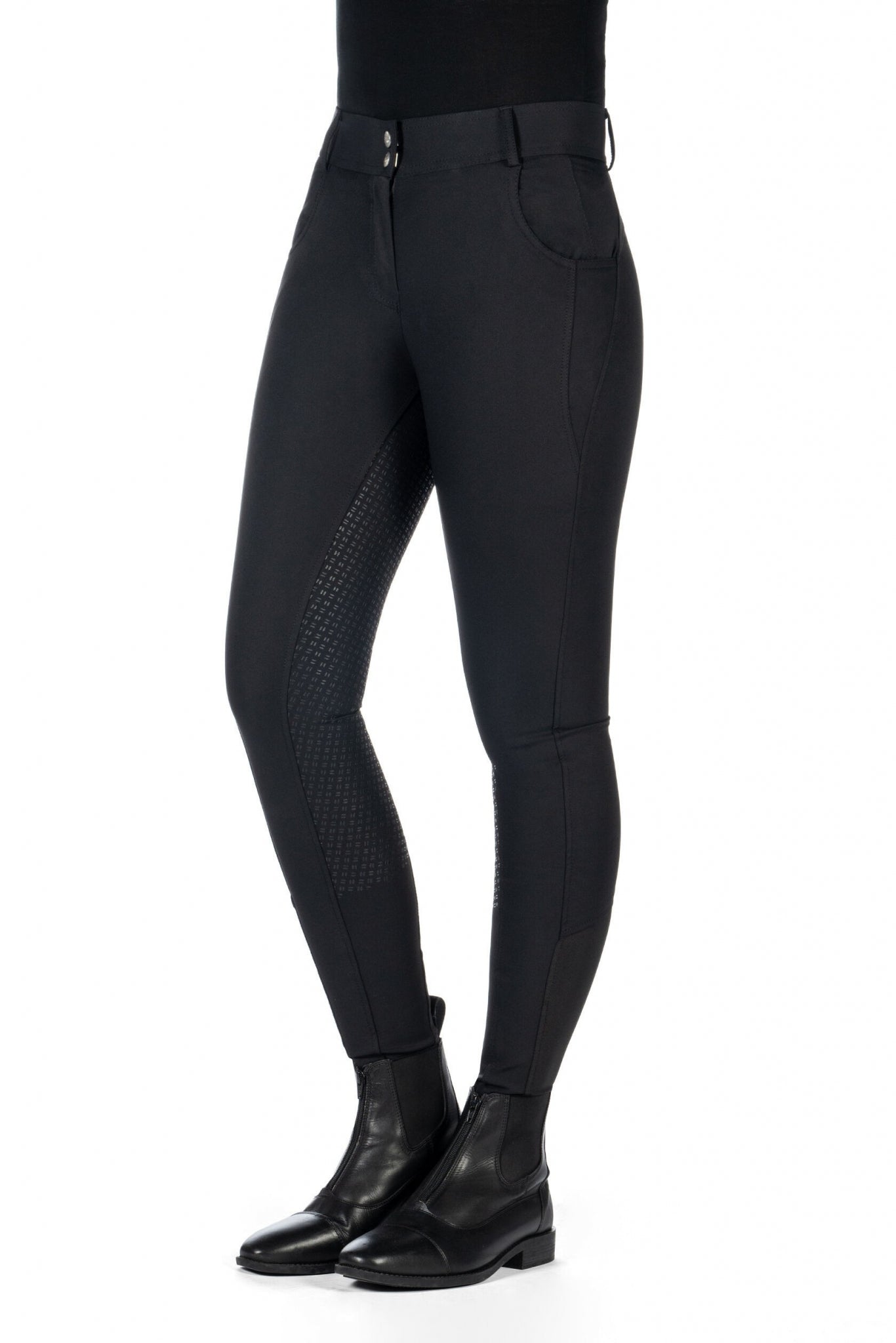 HKM Ladies Ari Mid Rise Full Seat Riding Breeches
