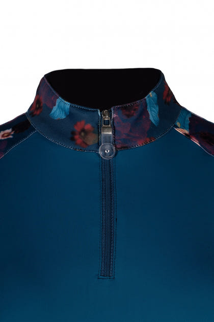 HKM Ladies Essentials Flower Functional Shirt