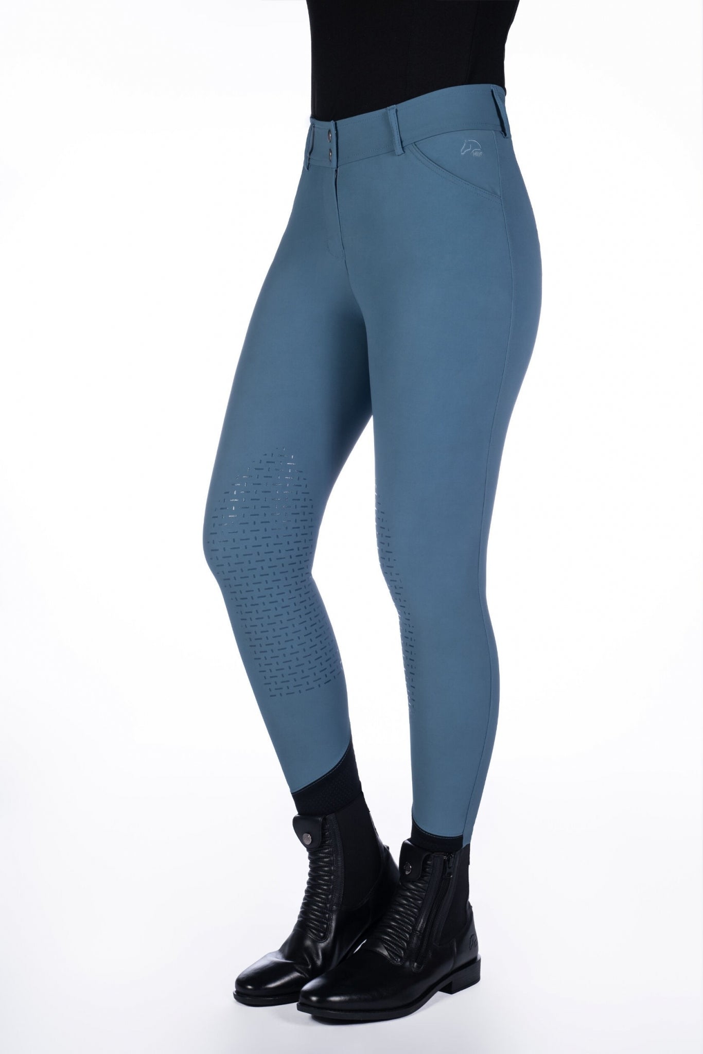 HKM Ladies Tampa Knee Patch Riding Breeches