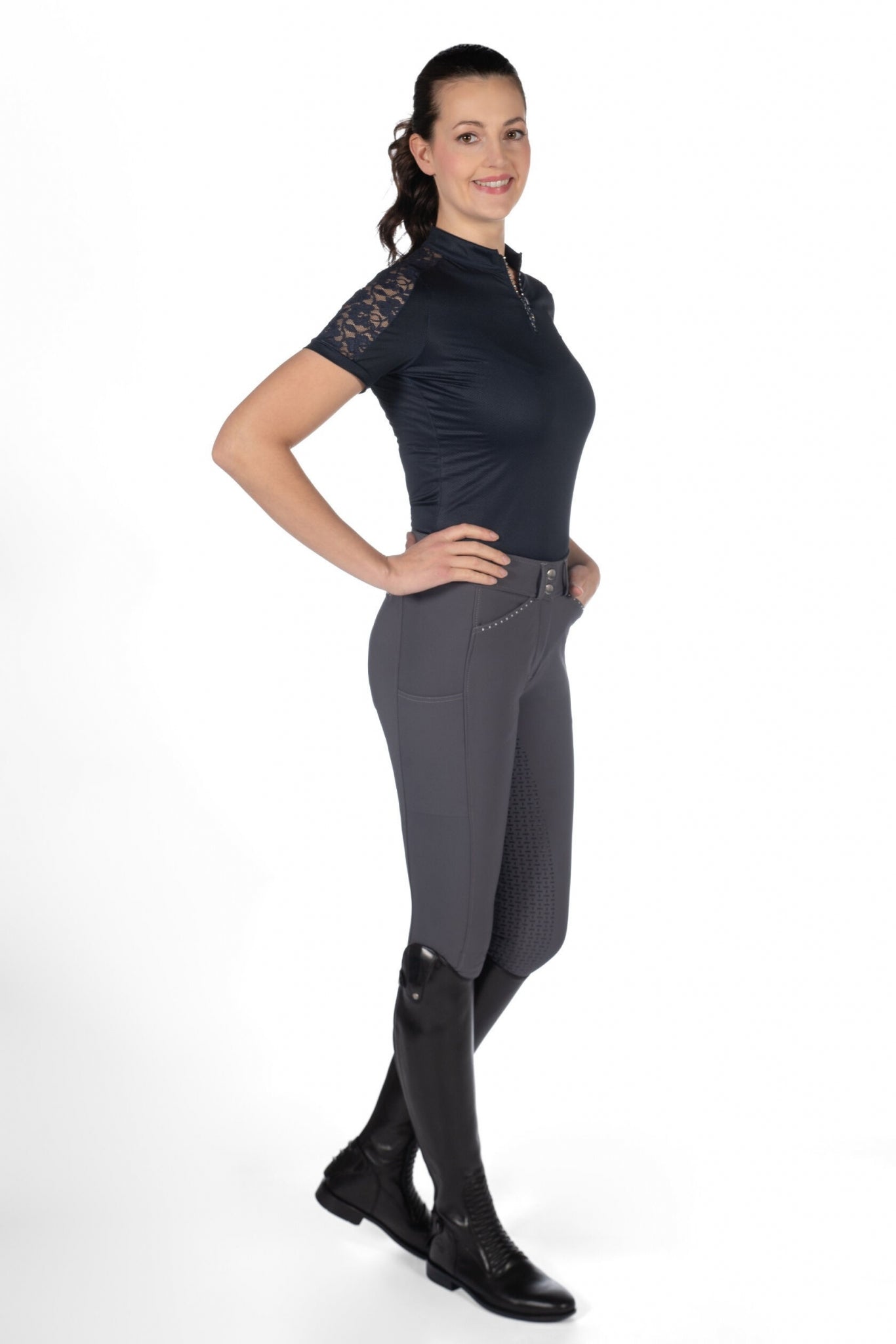 HKM Ladies Nelly Short Sleeve Functional Shirt