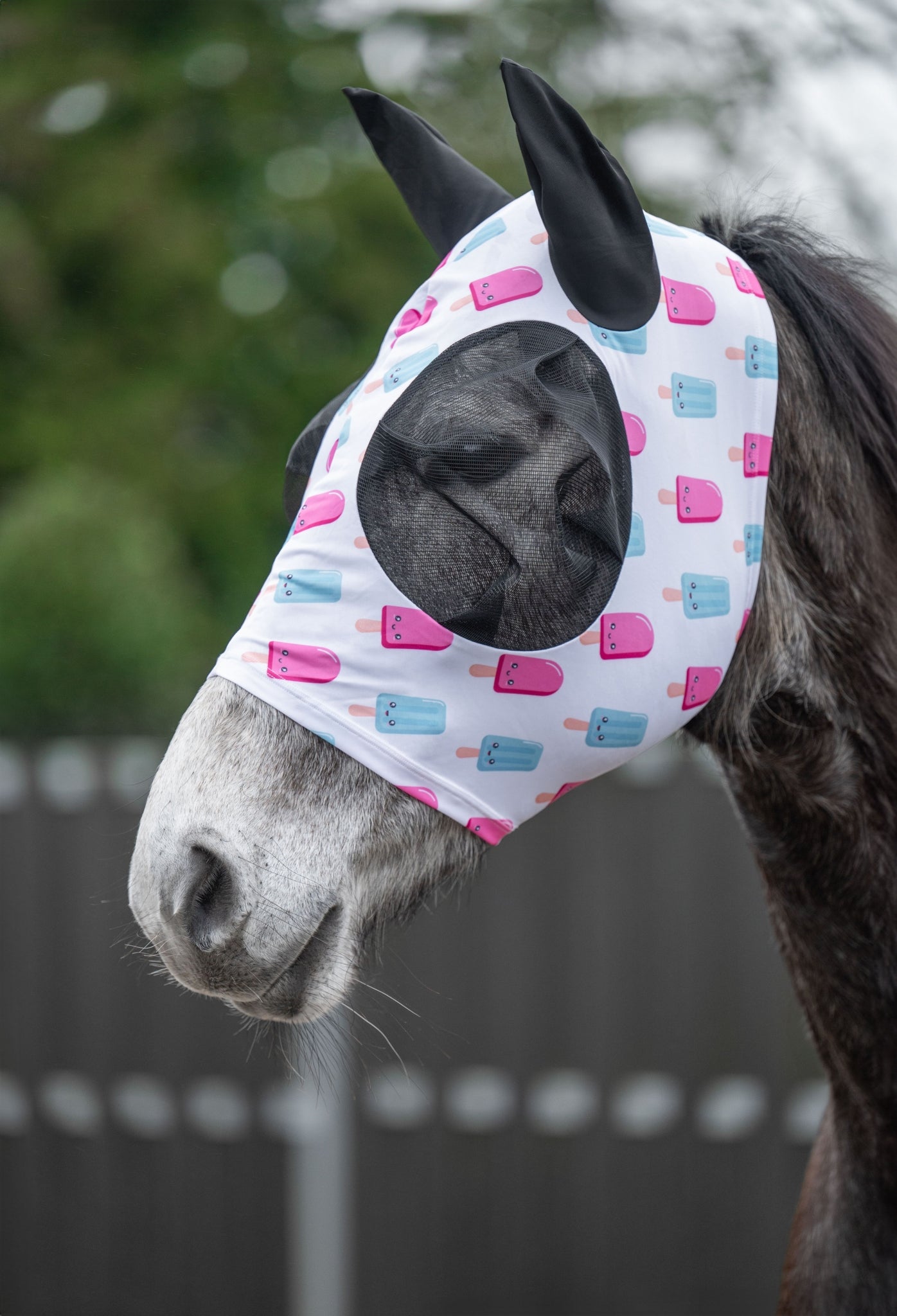 HKM Ice Cream Anti-Fly Mask