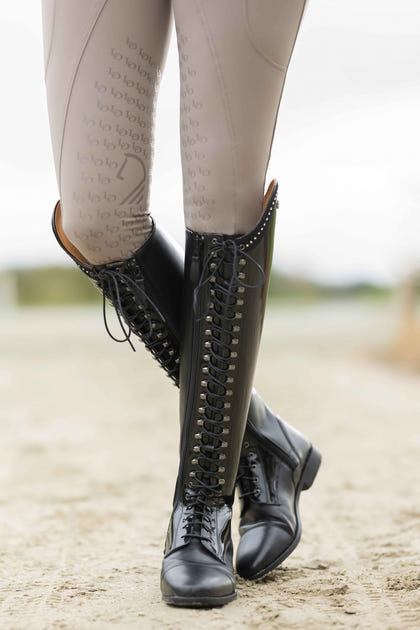 HKM Ladies Amalfi Lack Riding Boots Long/Narrow Width