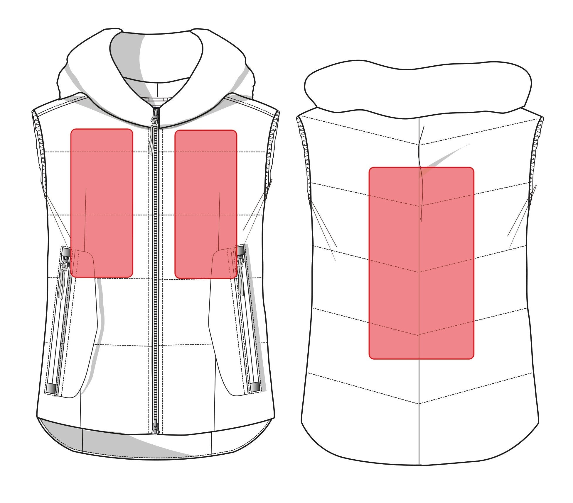 HKM Canada Heating Vest (No Battery)