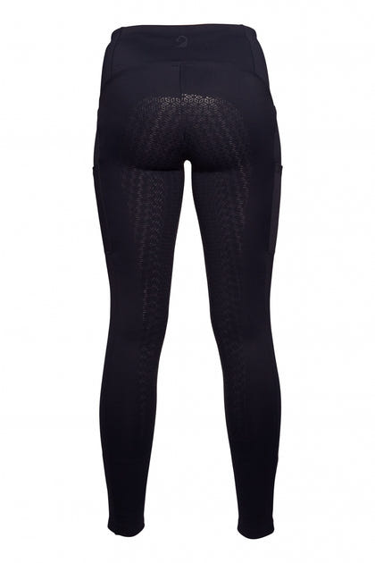 HKM Ladies Arezzo Silicone Full Seat Riding Leggings