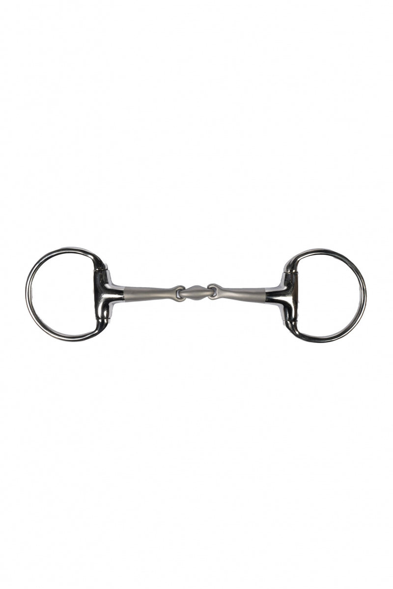HKM 14mm Eggbutt Snaffle + Lozenge Soft Touch
