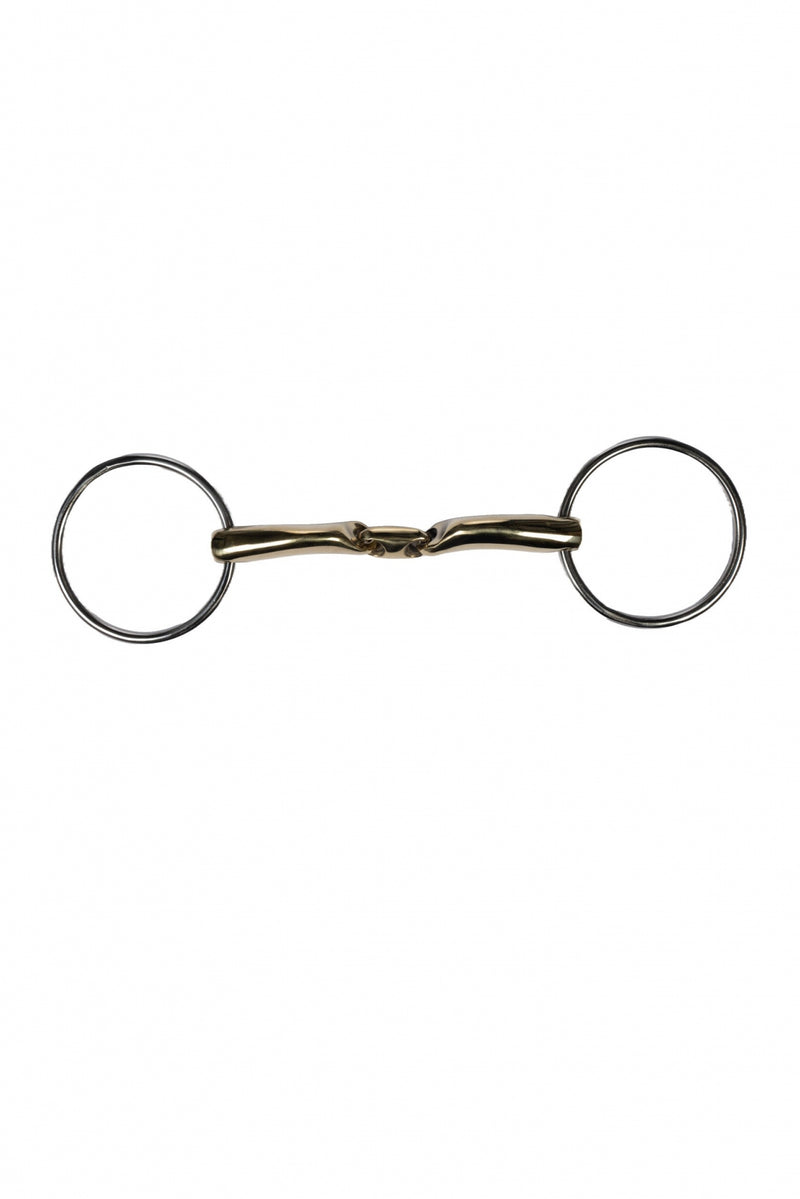 HKM 16mm Soft Contact-Loose Ring Snaffle + Lozenge